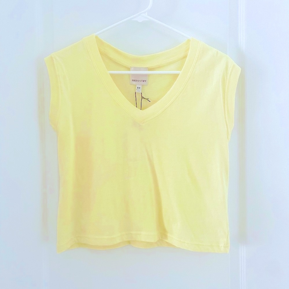 Industry Republic Clothing Cropped Tee
